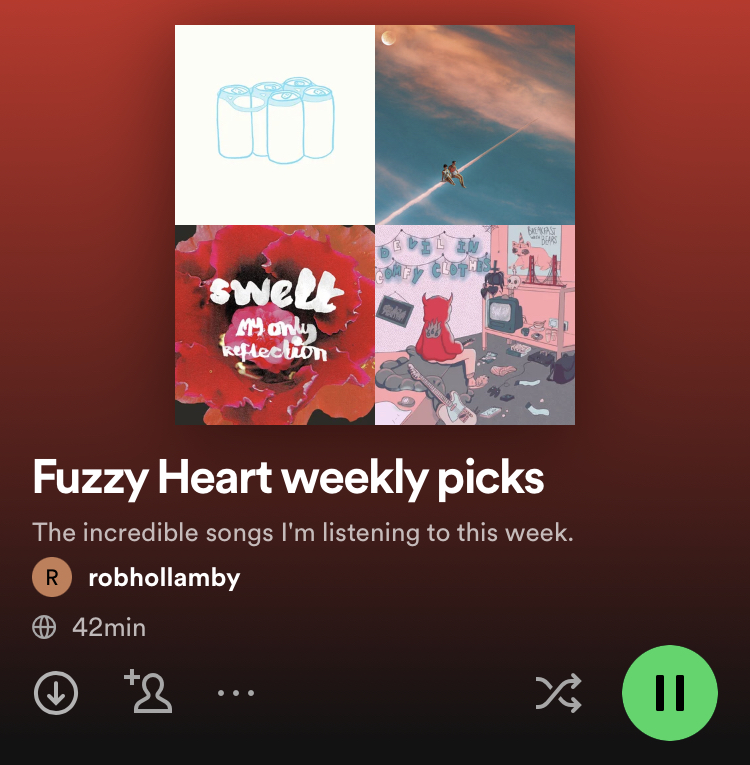 Fuzzy Heart tweet media