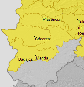 Junta de Extremadura (@junta_ex) on Twitter photo 🟡 El 112 Extremadura activará mañana el nivel amarillo ante la previsión de lluvias y tormentas en varias zonas de la región.
Se recomienda llamar al 112 ante cualquier emergencia.
Más información: tinyurl.com/2osdr8yd
@Junta_Agricultu
<a href="/JuntaEx112/">112 Extremadura</a> 🟡 El 112 Extremadura activará mañana el nivel amarillo ante la previsión de lluvias y tormentas en varias zonas de la región.
Se recomienda llamar al 112 ante cualquier emergencia.
Más información: tinyurl.com/2osdr8yd
@Junta_Agricultu
<a href="/JuntaEx112/">112 Extremadura</a>