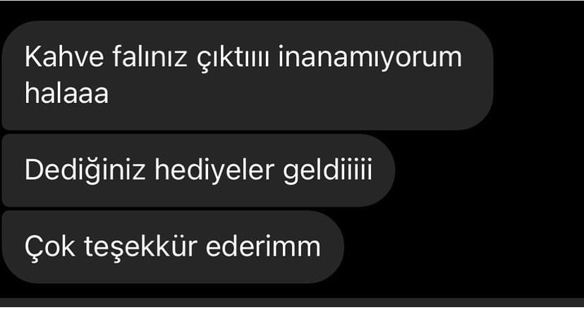 Müşteri memnuniyetleri🙏🙏