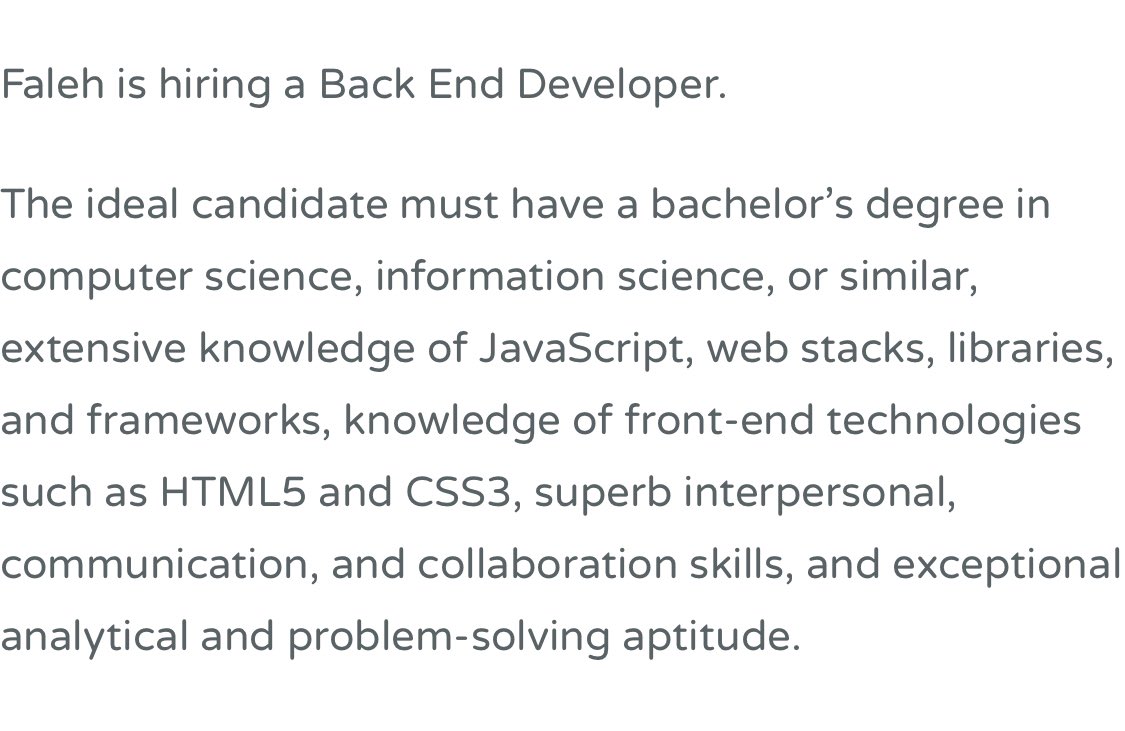 “backend”