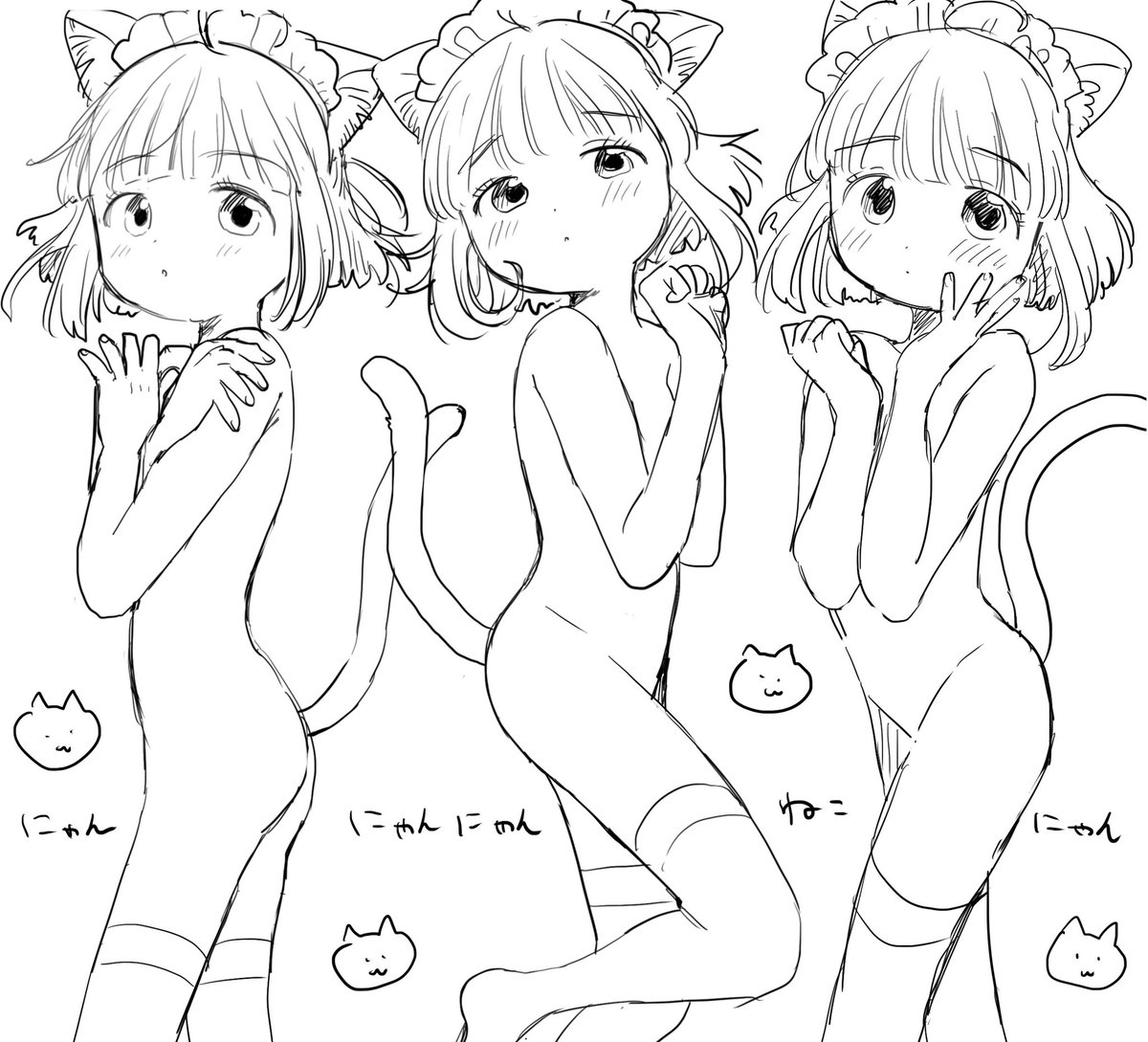 メイドさんたくさん!

#今月描いた絵を晒す 