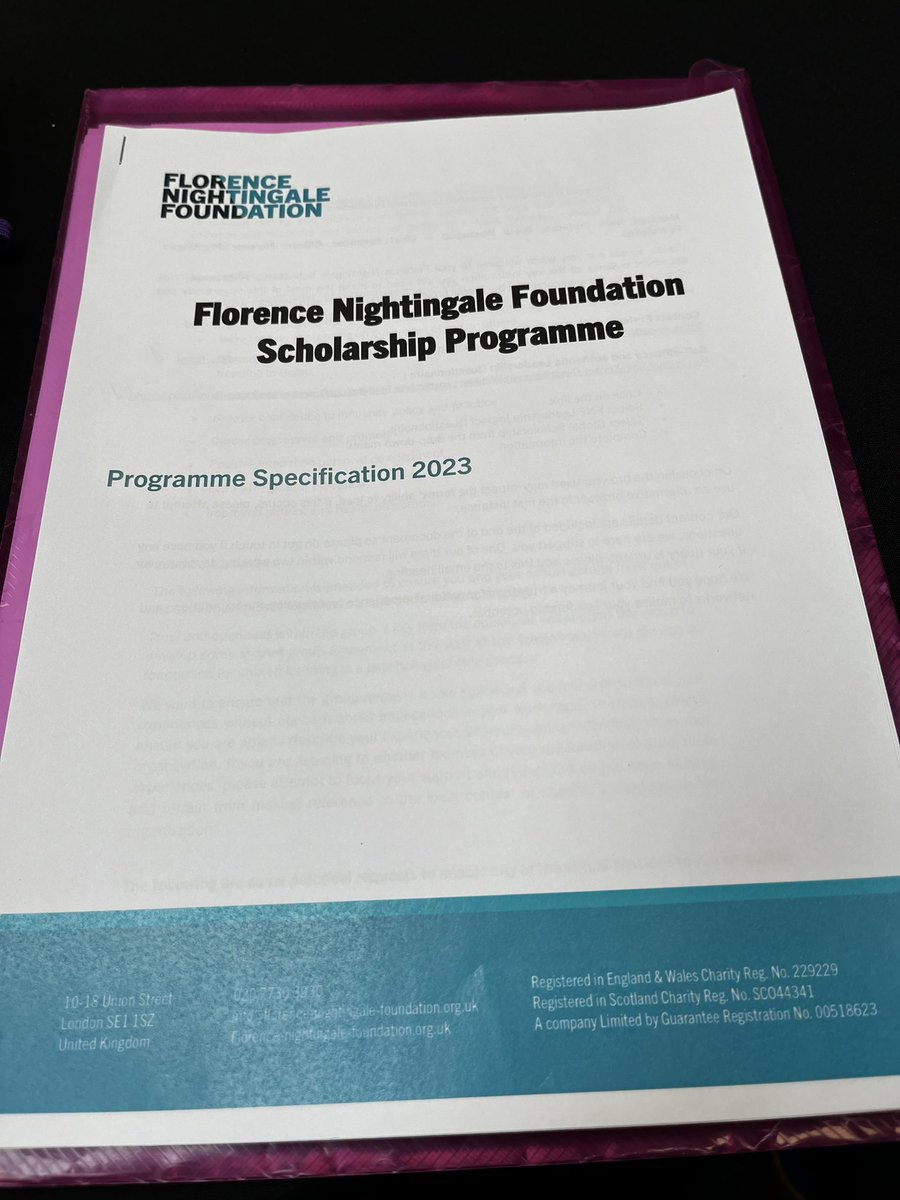 Day 1 of my Florence Nightingale Foundation Senior Leadership Scholarship. Amazing buzz as so many great nurses coming together to start a transformational journey @FNightingaleF @CV_UHB @cavcw