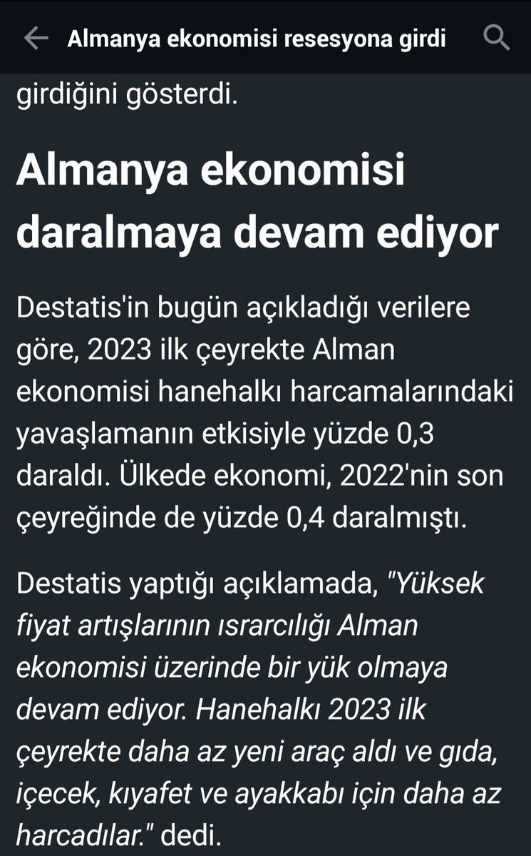 Teknikanaliz027's tweet photo. Almanya Ekonomisi resesyona mi giriyor. #EKONOMİ #borsa #gündem #paraborsa https://t.co/tdoJa123ae