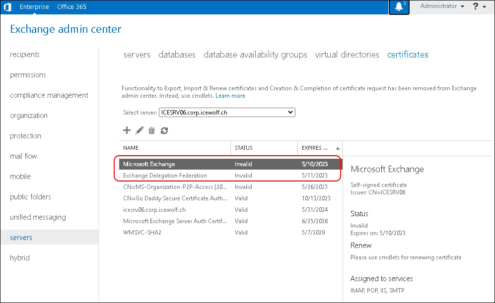 andresbohren's tweet image. 🚀 How to #Renew an #ExchangeServer #Federation Certificate. All the details in Blog Article 📣
bit.ly/4346UZj