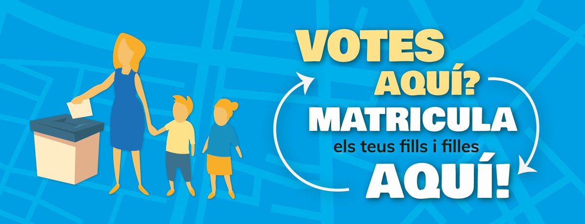 Aquest diumenge #28M votem.

Molts ho farem en una escola que no és representativa de l'entorn. Veïns de totes classes i procedències votarem en unes escoles que la resta de l'any defugim.

Això és la segregació escolar: evitar tal centre pq hi ha massa "_______"*

🧶
(1/n)