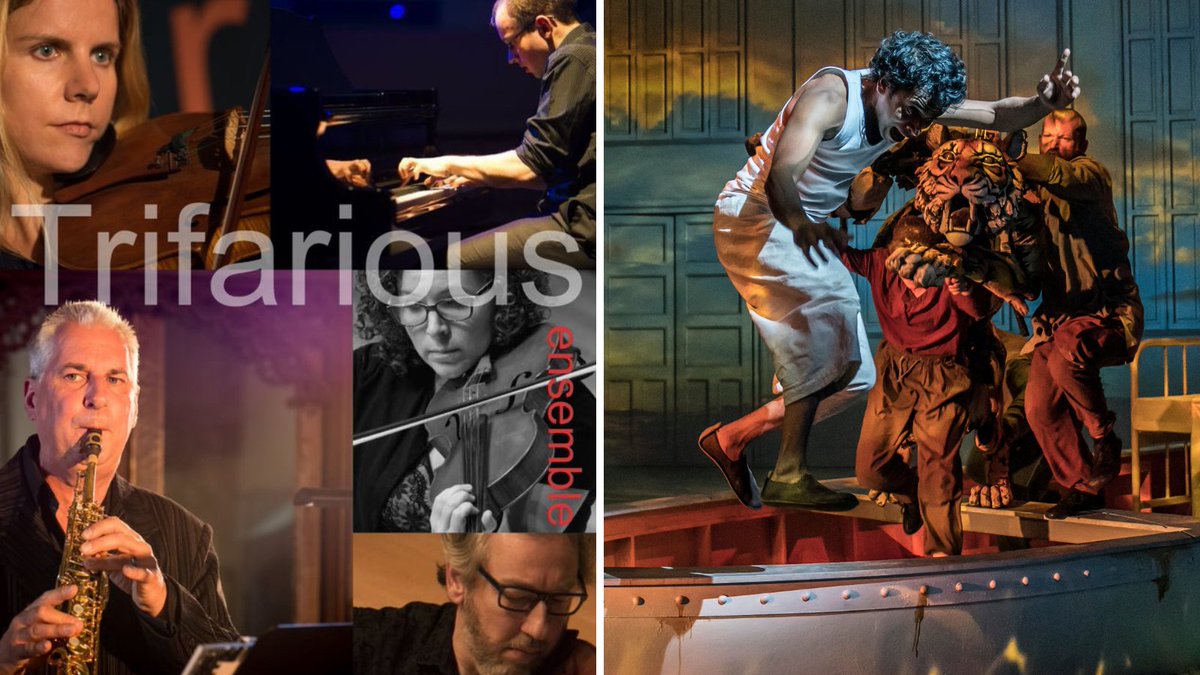 Bank holiday weekend at the Arts Centre:
Fri 26 May, 7.30pm St Peter's Church - Trifarious Ensemble: vibrant chamber music shaftesburyartscentre.org.uk/events/trifari…
Sat 27 May, 7.00pm - National Theatre Live: Life of Pi 
shaftesburyartscentre.org.uk/events/nationa…