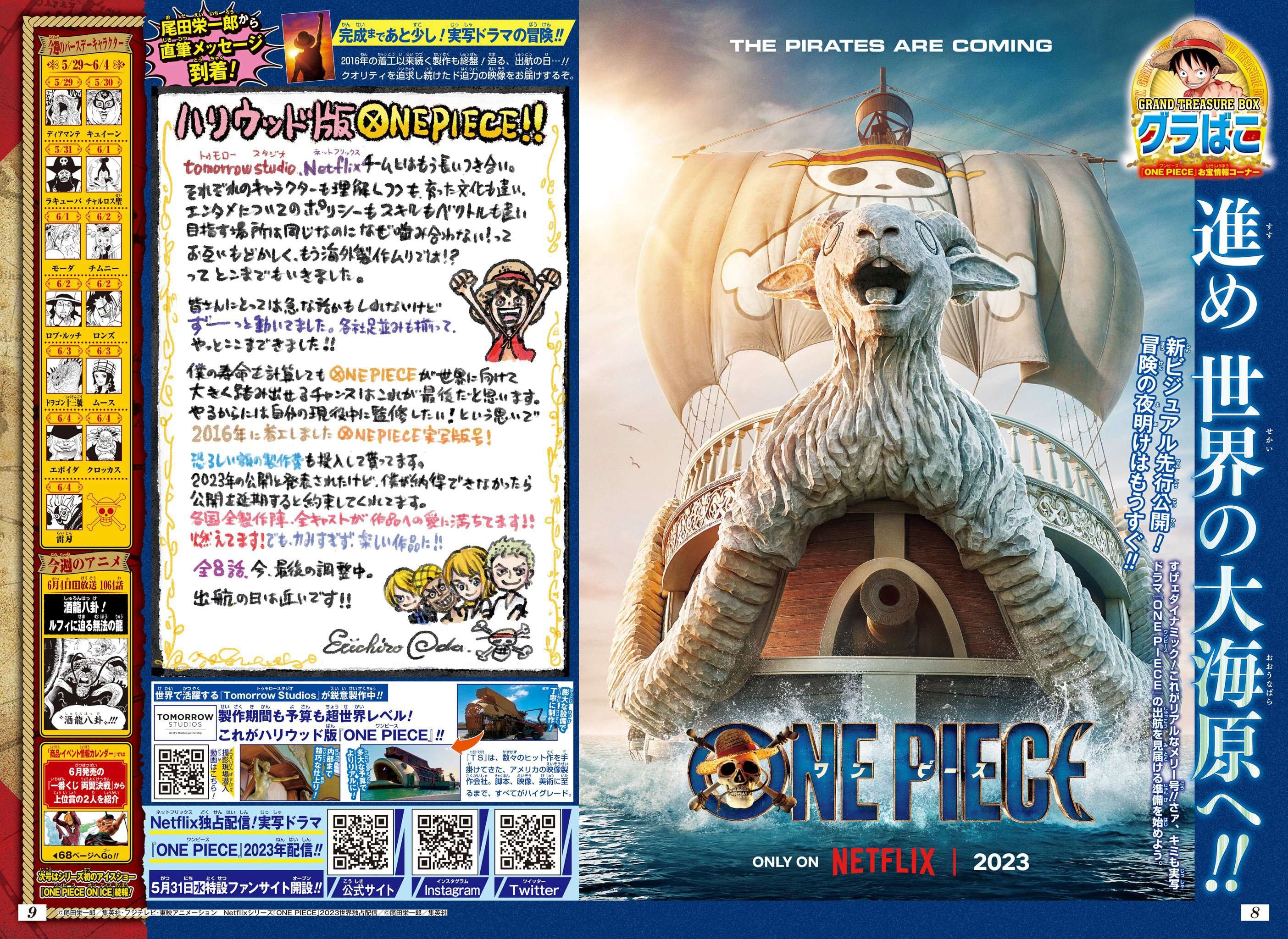 One Piece  Versão live action já tem mais de 18 milhões de