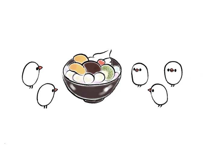 あんみつマスカレード #まねっこぶんちょ