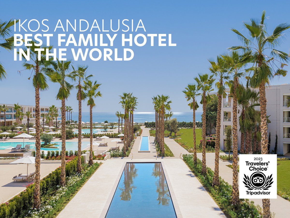 ikosresorts's tweet photo. A great day at the @Tripadvisor Travellers’ Choice Awards. #IkosAndalusia was voted Best Family Hotel in the World  and #IkosDassia was awarded Best Luxury Hotel and Best All-inclusive in Europe! https://t.co/32TiGurWLT