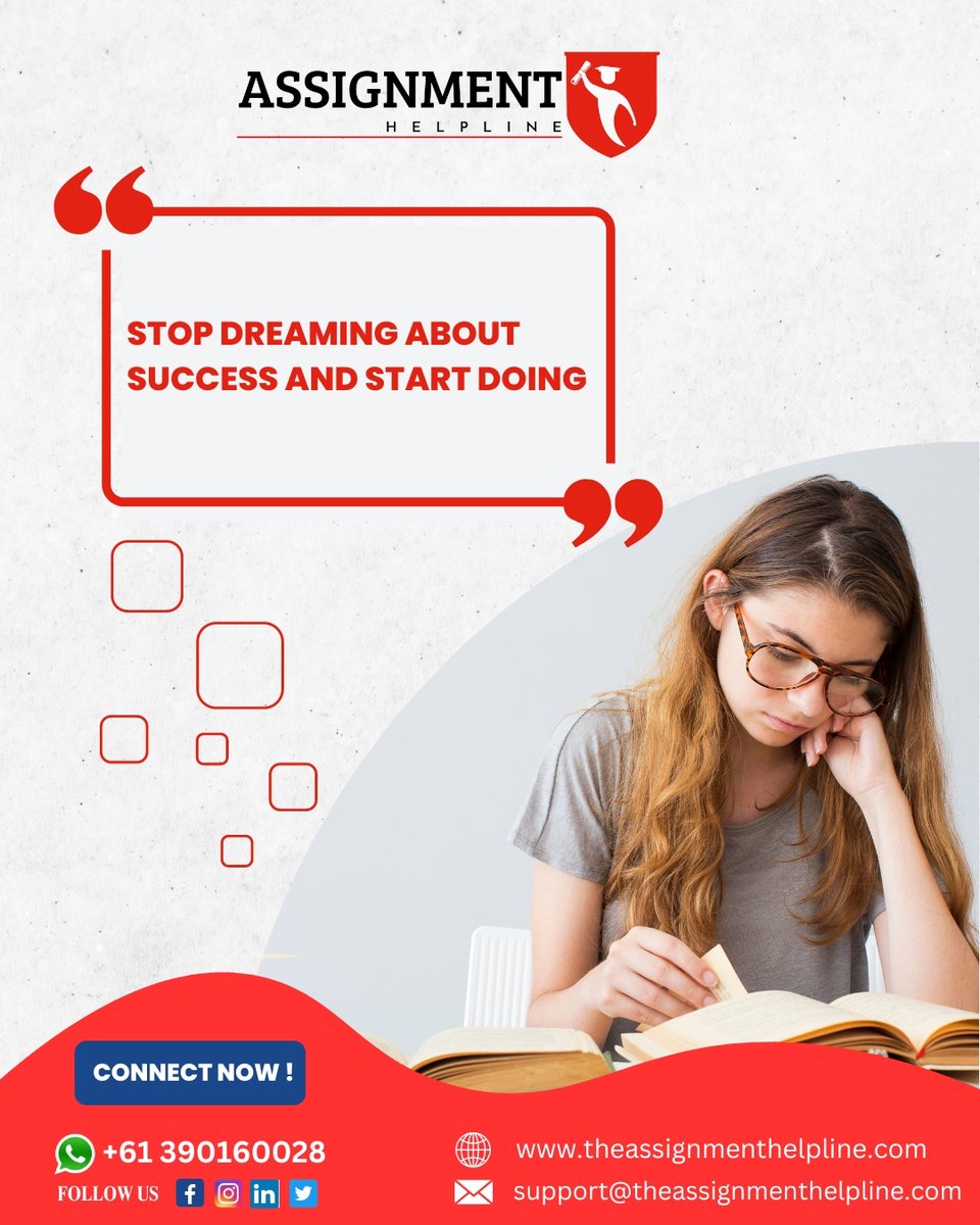_the_assignment's tweet image. Only dreaming big will not help you; you have to work for it, but smartly. #TheAssignmentHelpline can help you move one step forward with our outstanding #academicassignments.
.
.
👉Connect with us! theassignmenthelpline.com
OR
👉Contact us on: wa.me/+61390160028

#quotes