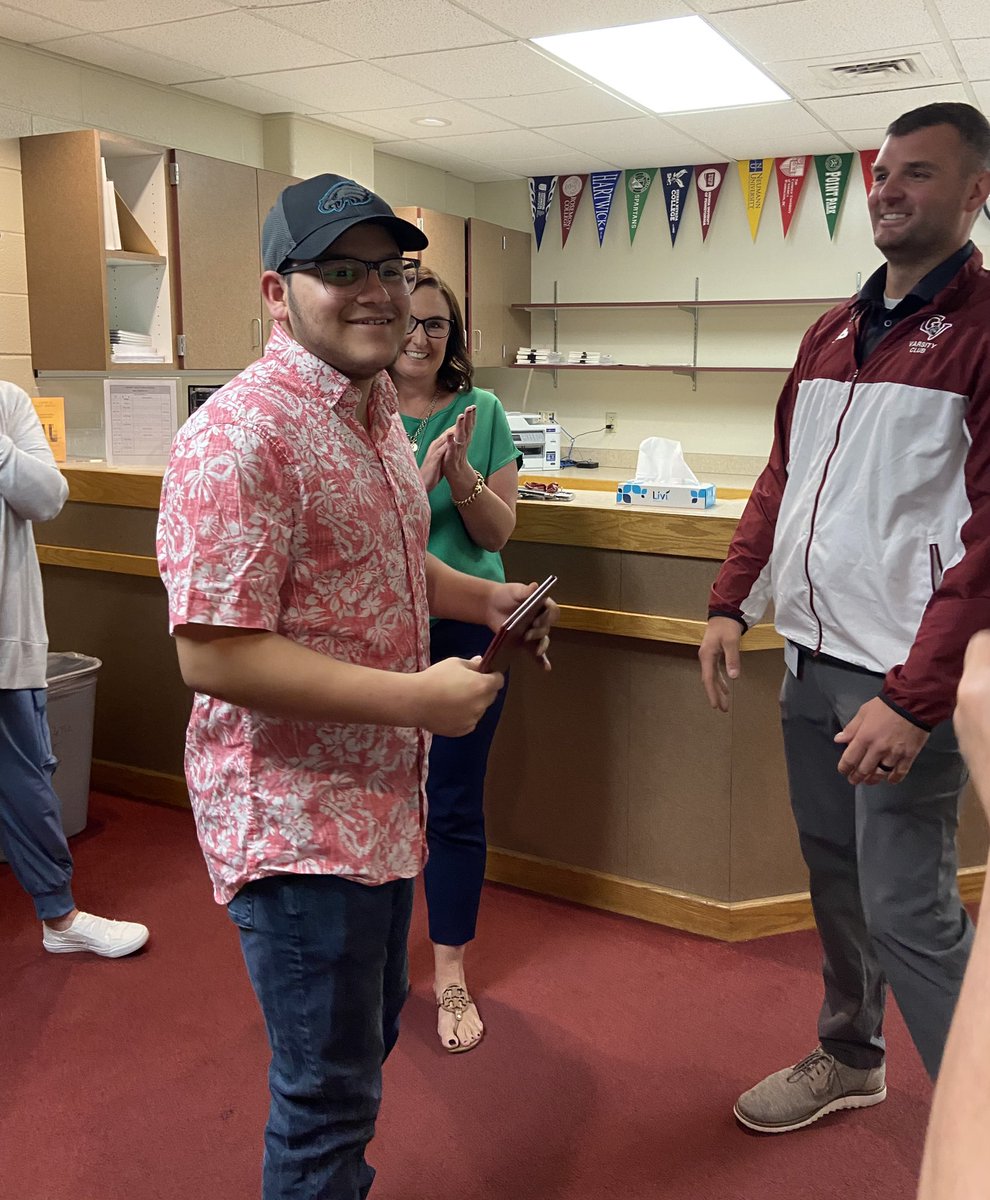 Congratulations to Kevin on accepting his diploma!  I love to watch my former students grow and then enter the world as confident adults.