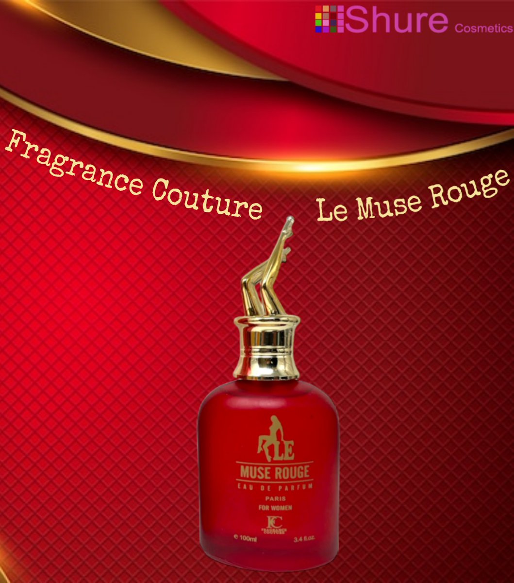 📢New Arrival... Le Muse Rouge (Ladies 100ml EDP) Fragrance Couture
For More on Our Website: shure-cosmetics.co.uk/fragrance-cout…
#perfumes #perfumecollection #fragrance #parfum #perfumeaddict #scent #perfumeshop #perfumelover #fragancias #scentoftheday #eaudeparfum #m #fragrancelover