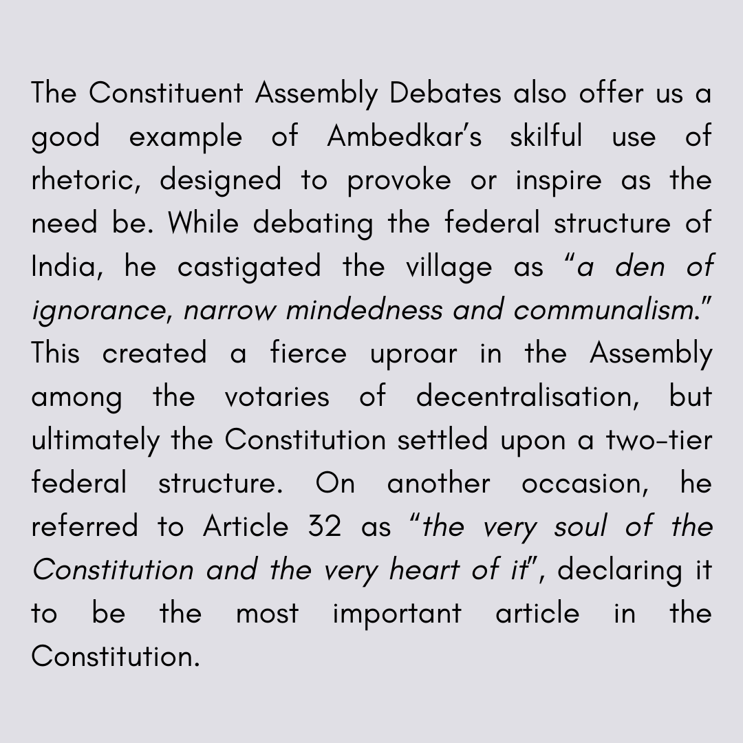 ConstitutionCAD's tweet photo. To read more on India's rich constitutional history, visit https://t.co/5OeV2jikbg (2/2)

#constitutionofindia #indianconstitution #Ambedkar #dewey #constituentassemblydebates https://t.co/yXBUHiVn3O