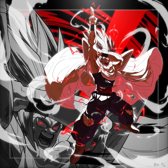 魔貫光殺砲(溜め)  #ドラゴンボール #イラスト