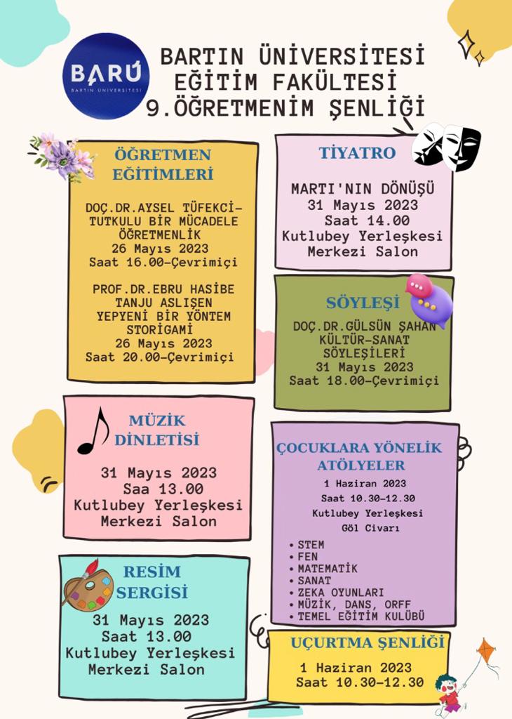 9. Öğretmenim Şenliği 🌟