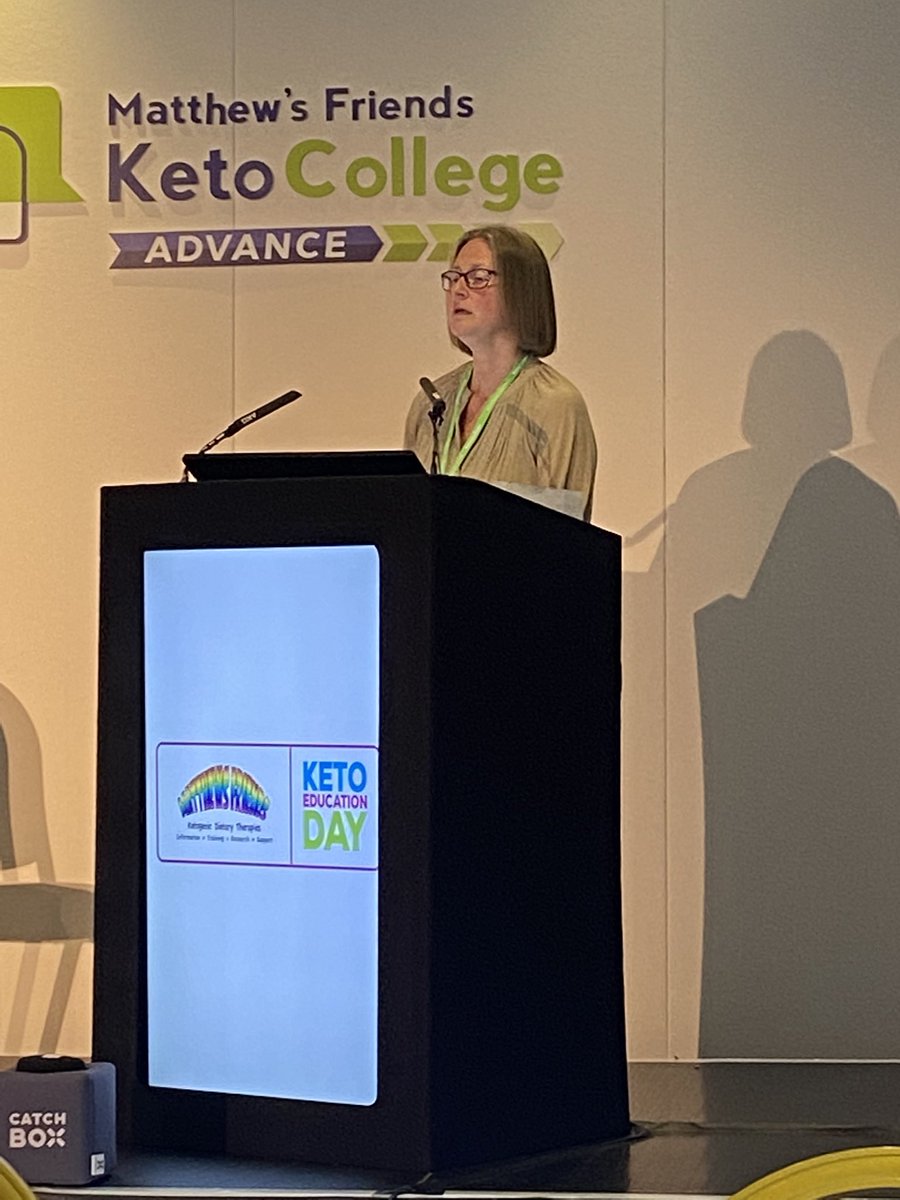 @tracycameronRD is up next introducing the different types of ketogenic diet at @matthewsfriends @ketocollege family day. #Teamworkmakesthedreamwork #whatdietitiansdo