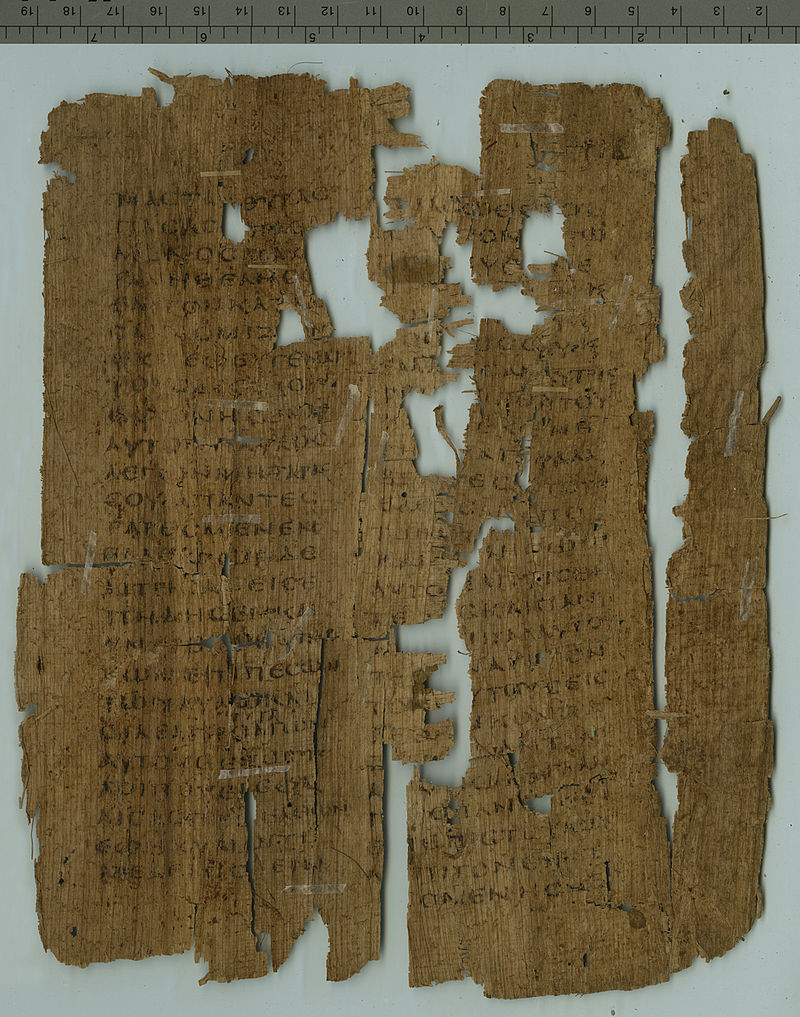 ypma_albert's tweet image. ‘Papyrus 127 in particular is worth mentioning because at several instances in Acts it presents a text similar to Codex Bezae’.

UBSGNT5, p.2*

#TextualCriticism