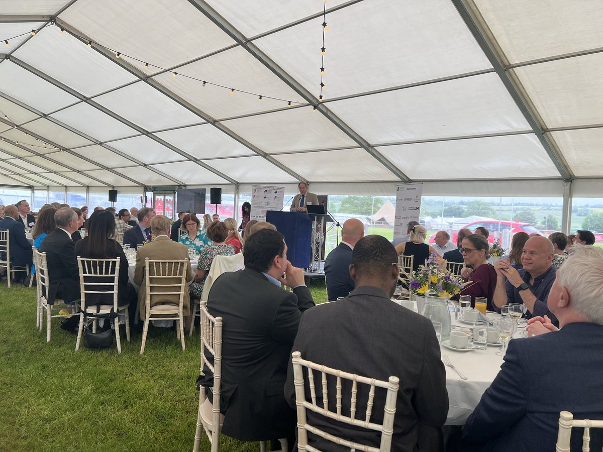 Enjoying <a href="/HertsChamber/">HertsChamber</a> lunch <a href="/hertscountyshow/">Herts County Show</a> ground #networking