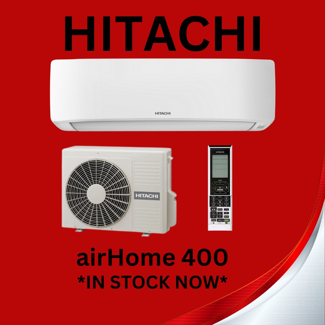 Hitachi airhome 400 now in stock 

Pop into any of our branches or give us a call for quotes.

iXus Margam - 01639 618 481
iXus Hanworth - 0203 9265207