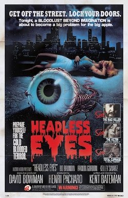 Today's #VideoNasty
THE HEADLESS EYES (1971) 📽🩸👁
w/d Kent Bateman
'..is a touchpoint for every element that makes nonconforming 70s trash cinema so enduring.' -Joseph A Ziemba
#70shorror #HorrorFamily #HorrorFam #MutantFam #FilmTwitter #videonasties #HorrorCommunity