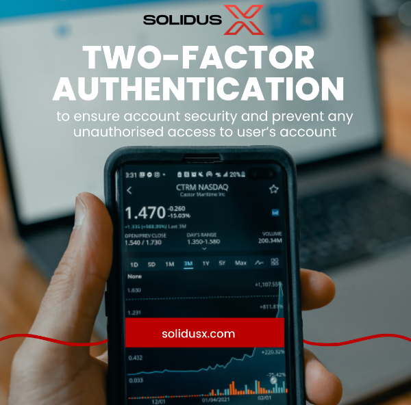 SolidusX1's tweet photo. Two-Factor Authentication (2FA) is a simple and effective way to secure your account and ensure that only you have access to it. By enabling 2FA, you add an extra layer of security that requires a second step to verify your identity when you log in. https://t.co/7kAzvfH95c