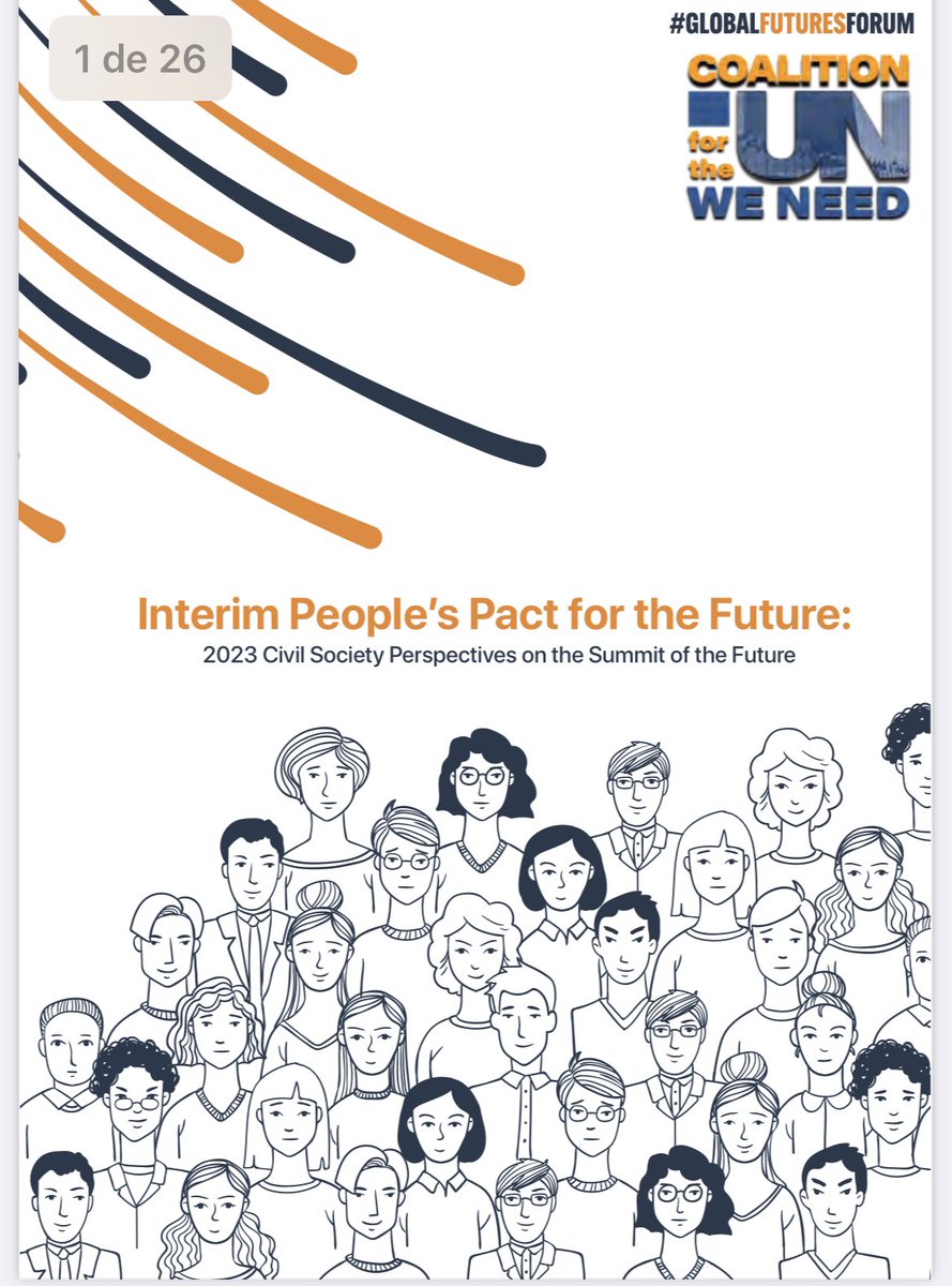 GWLvoices's tweet photo. A privilege to participate in the process of #PeoplePact for the Future which amplifies voices of Civil Society in discussions leading to 2024 #SOTF. Let's work together to reinvigorate a feminist #multilateral system and fulfill the #2030Agenda! 
➕ https://t.co/aZveI6V1v1 https://t.co/QgJsMMRcrJ