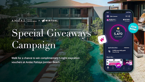 WIRTUALapp's tweet photo. Your chance to walk away with 1-night staycation voucher at #AndazPattayaJomtienBeach - A Concept by Hyatt 

📍Follow rules laid out in the link below
https://t.co/oenaSeP7oi https://t.co/RA55XjGkZk
