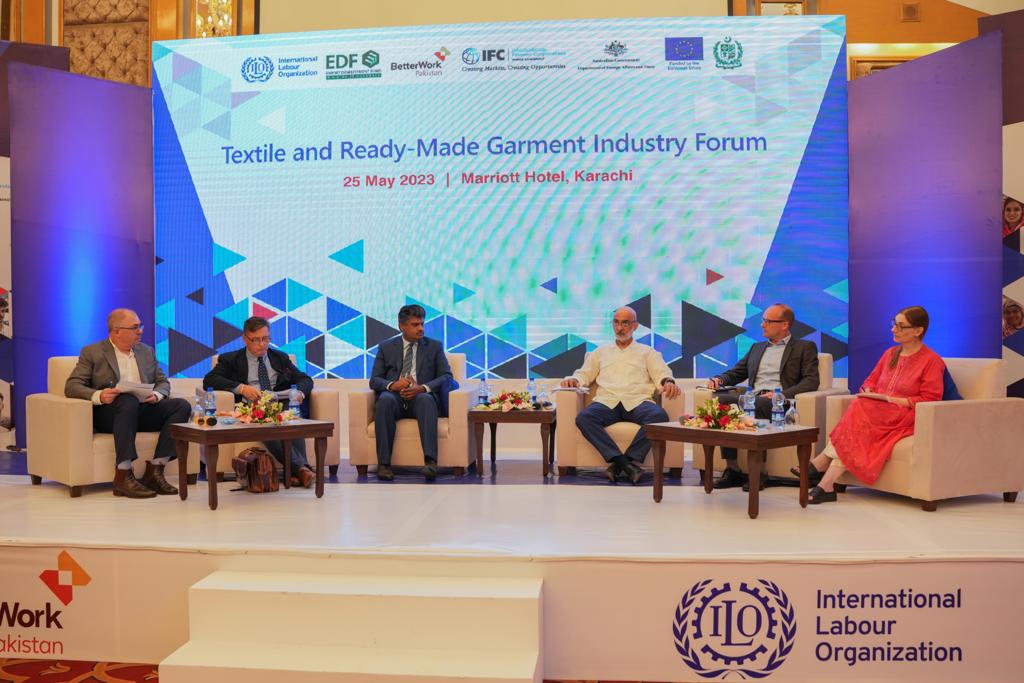 Honored to be part of esteemed Textile and Ready-Made Garment Industry Forum in Karachi, an exclusive gathering of industry pioneers.  Congratulations to the flagship Better Work Pakistan program for successfully bringing together a diverse group of stakeholders dedicated to the…