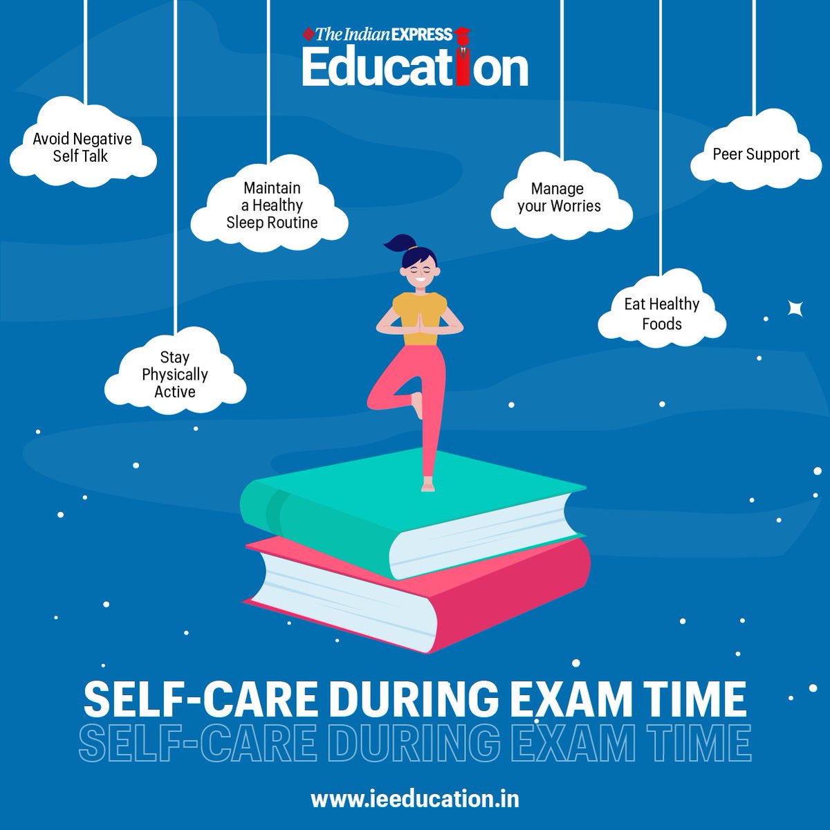 📚 Self-care is not selfish, it's necessary! 🙌

#IEEducation #IndianExpress #Education #SelfCare #ExamTime #Wellness #MentalHealth #PhysicalHealth