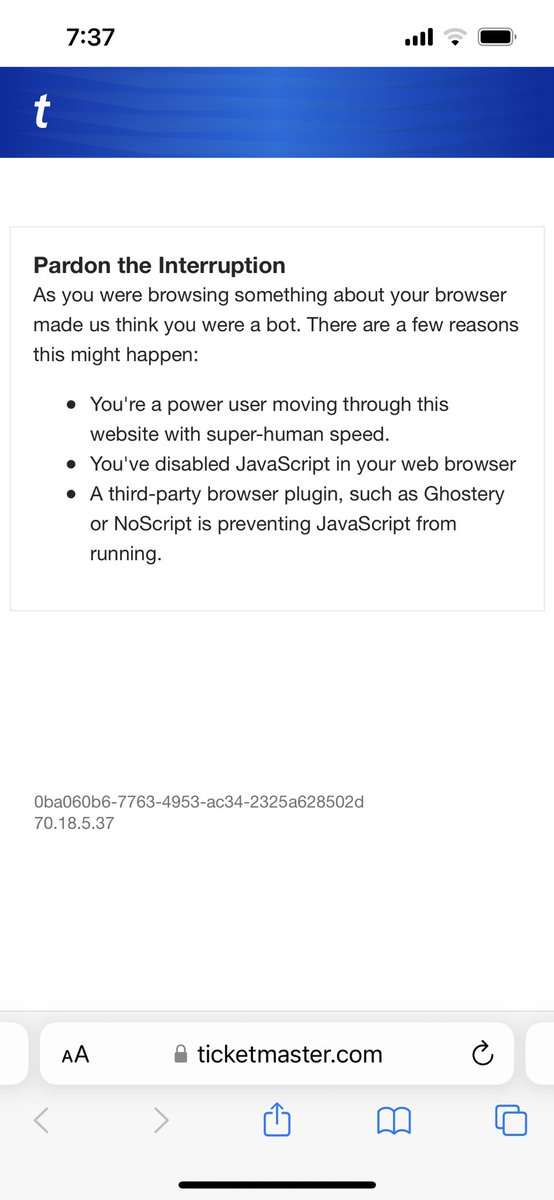 beycca's tweet image. me refreshing ticketmaster once