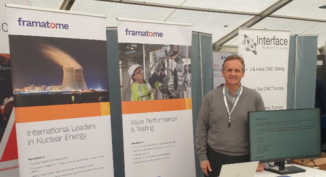 FramatomeBHR's tweet photo. Thanks to @NuTechEvents for a great day yesterday. We had some interesting discussions about the impact of valve/rotating product failures &amp; how they can be avoided - a big issue for the #nuclear, #oilangas &amp; #chemical industries.
#Framatome #AMPTechnologyExpo #EngTechSolutions https://t.co/0PCfYykl15