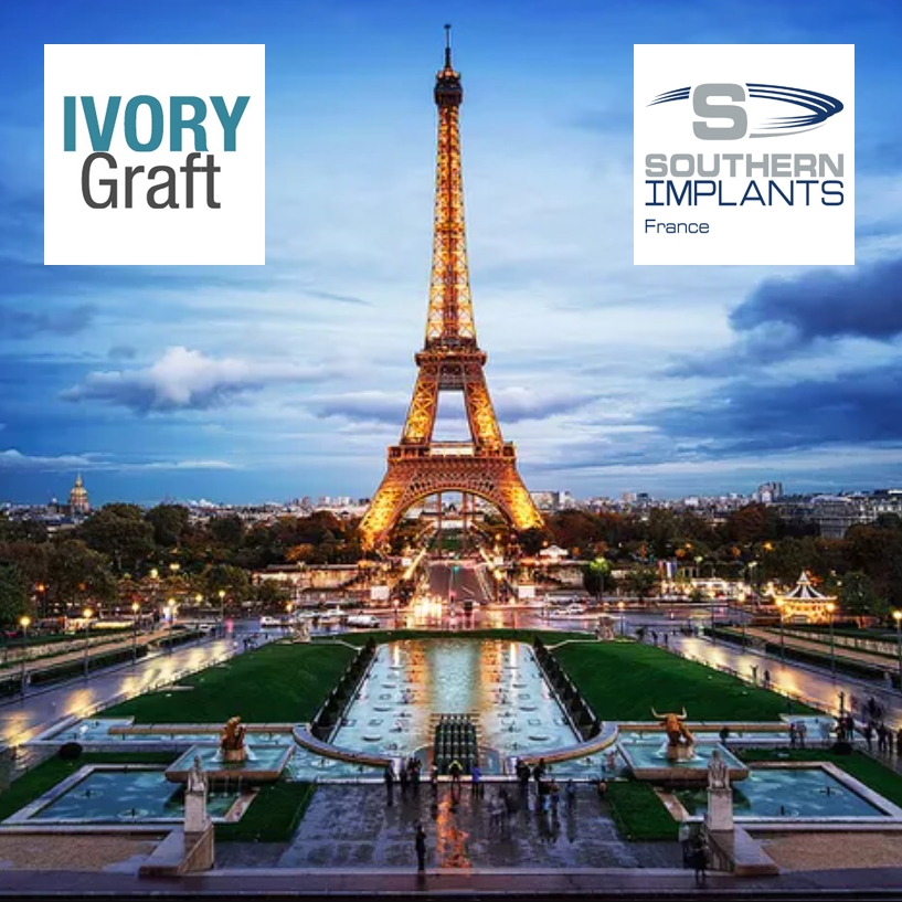 IvoryGraft's tweet image. French dentists - here we come!

Ivory Graft is proud to announce that Southern Implants France will distribute our outstanding dentin bone grafts. 

Bonne chance -  Southern Implants France!

#Dentin #Dental_bone_graft #Dentin_graft #Ivory_graft #regeneration #SouthernImplants