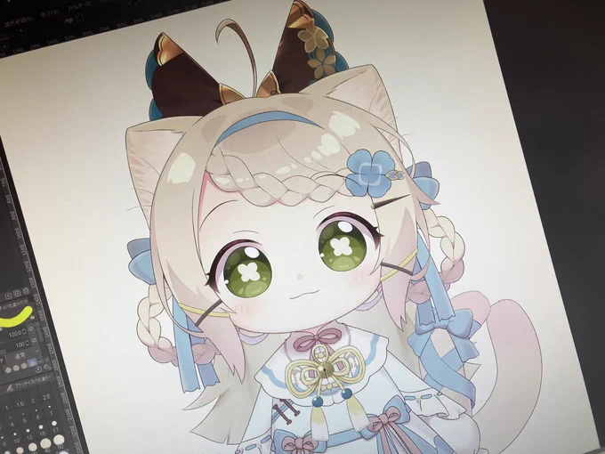 頑張ったけど段ボール描き終わらなかったぁぁぁぁぁ- ̗̀ ̖́- でも今週中には動画にできそう