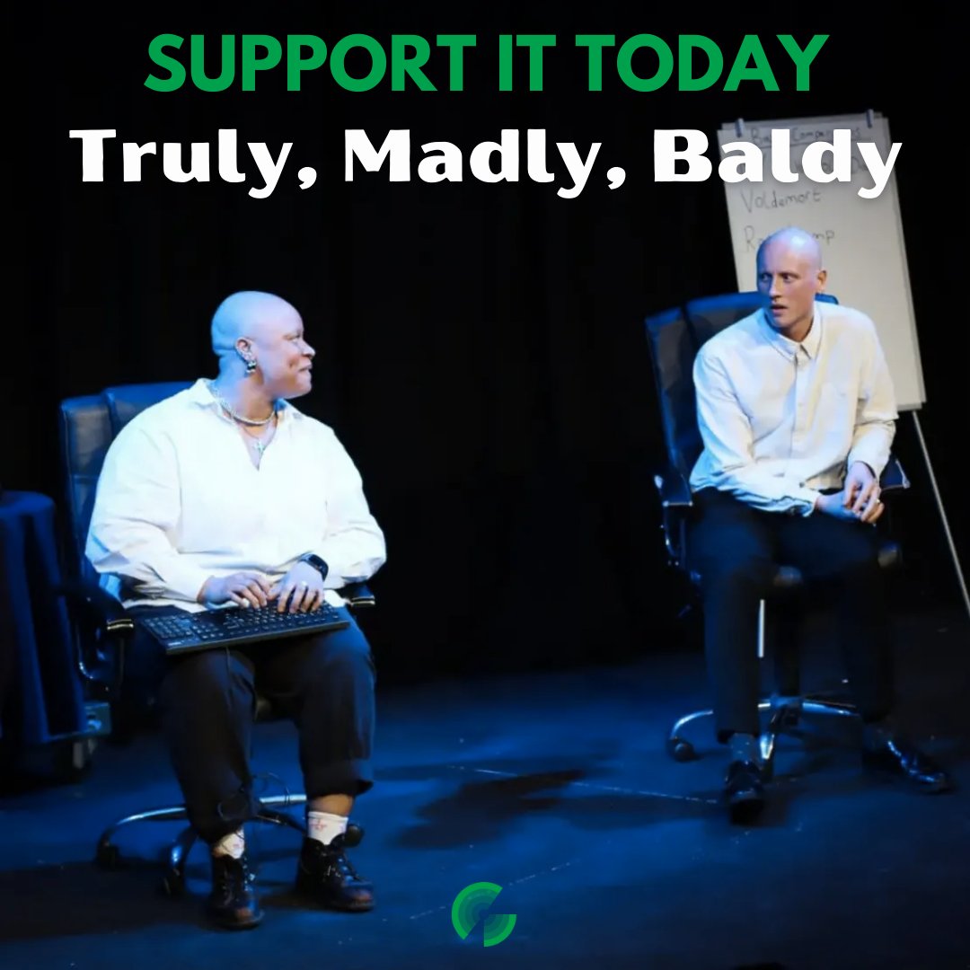 Greenlit (@greenlitfund) on Twitter photo Truly, Madly, Baldy is a comedic two-hander that focuses on two individuals who suffer from the hair loss condition Alopecia.
<a href="/sammcgregor1/">Sam McGregor</a>
greenlit.com/project/truly-⦠Truly, Madly, Baldy is a comedic two-hander that focuses on two individuals who suffer from the hair loss condition Alopecia.
<a href="/sammcgregor1/">Sam McGregor</a>
greenlit.com/project/truly-ā¦