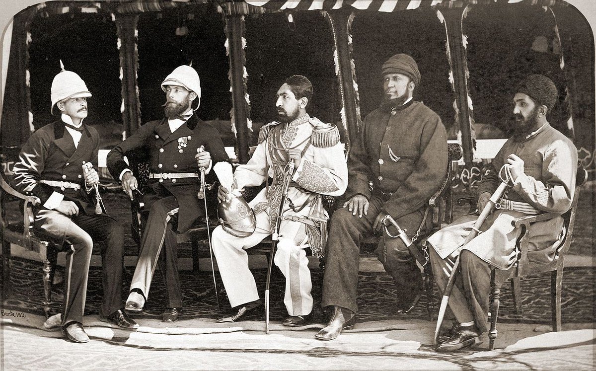 #otd 26 May 1879 – Russia and the United Kingdom sign the Treaty of Gandamak officially ending the first phase of the Second Anglo-Afghan War. Mohammad Yaqub Khan ceded various frontier areas as well as Afghanistan's control of its foreign affairs to Britain.

#onthisdayinhistory