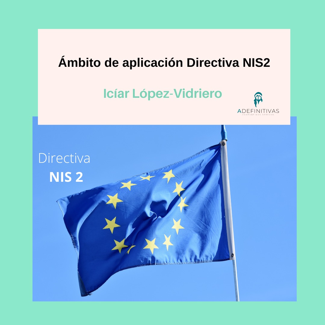 A_definitivas's tweet photo. No os perdáis nuestro nuevo artículo titulado "Ámbito De Aplicación Directiva NIS2" a cargo de @ICIARLVT, abogada y Delegada de Protección de Datos ⤵️⤵️
https://t.co/5SKmFaBl5y
cc: @fjavier_sempere @SecuoyaGroup https://t.co/oSGkDP0Q80