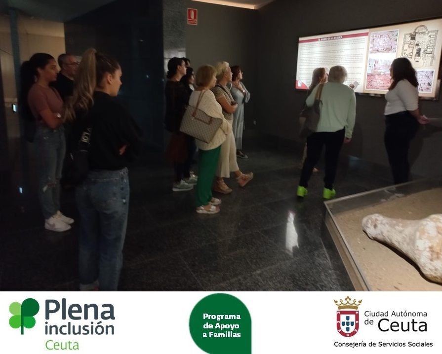 🍀 Un grupo de familiares ha participado hoy en una visita al Museo de la Basílica Tardorromana y un desayuno. Se trata de una actividad del Programa de Apoyo a Familias.