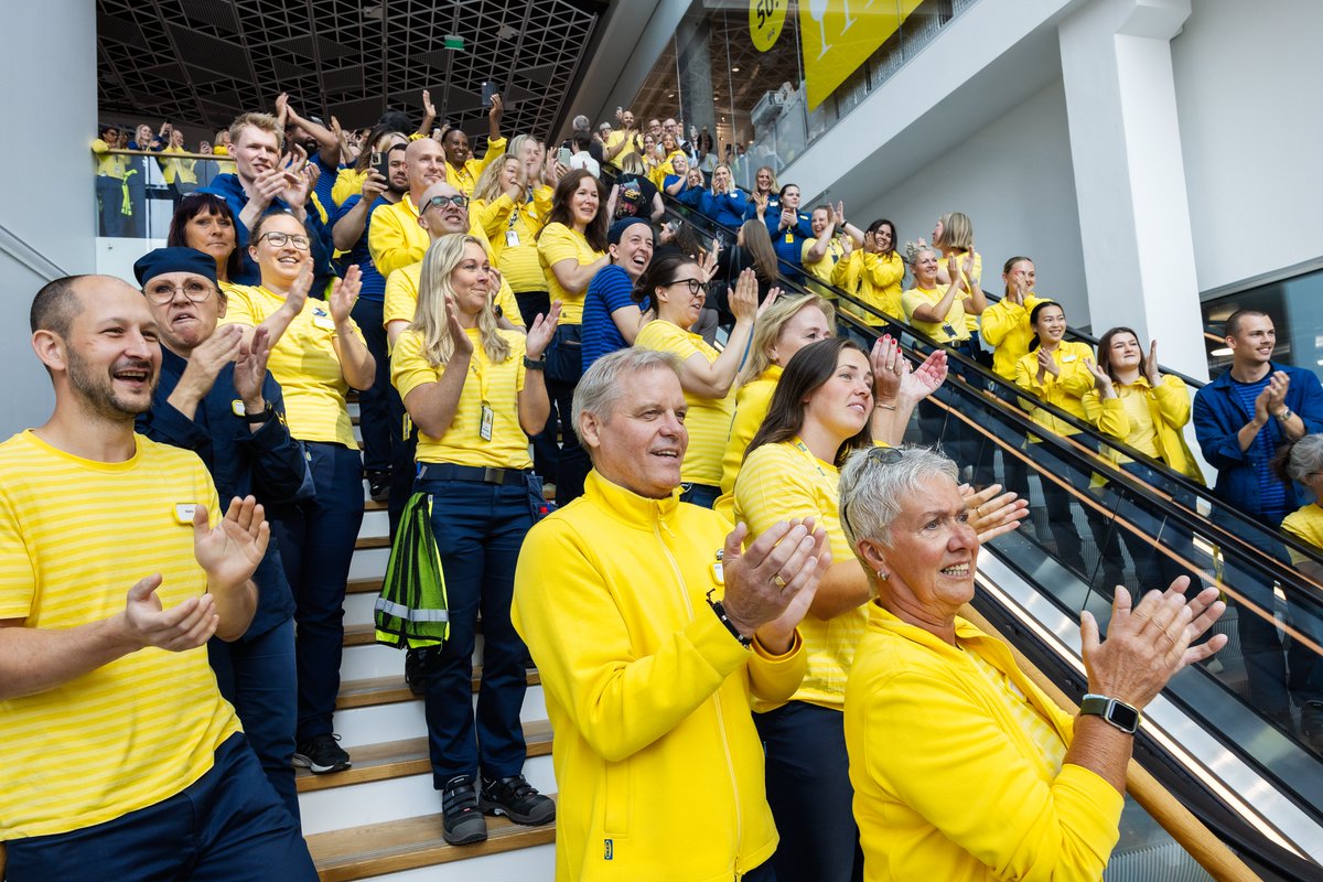 Over 50 years ago, we inaugurated our first #IKEA store in Kållered, Gothenburg. Today it was time again when the new IKEA Kållered opened its doors to welcome all the waiting customers. What a fantastic day! via.tt.se/pressmeddeland… @IngkaGroup #retail #kålleredo