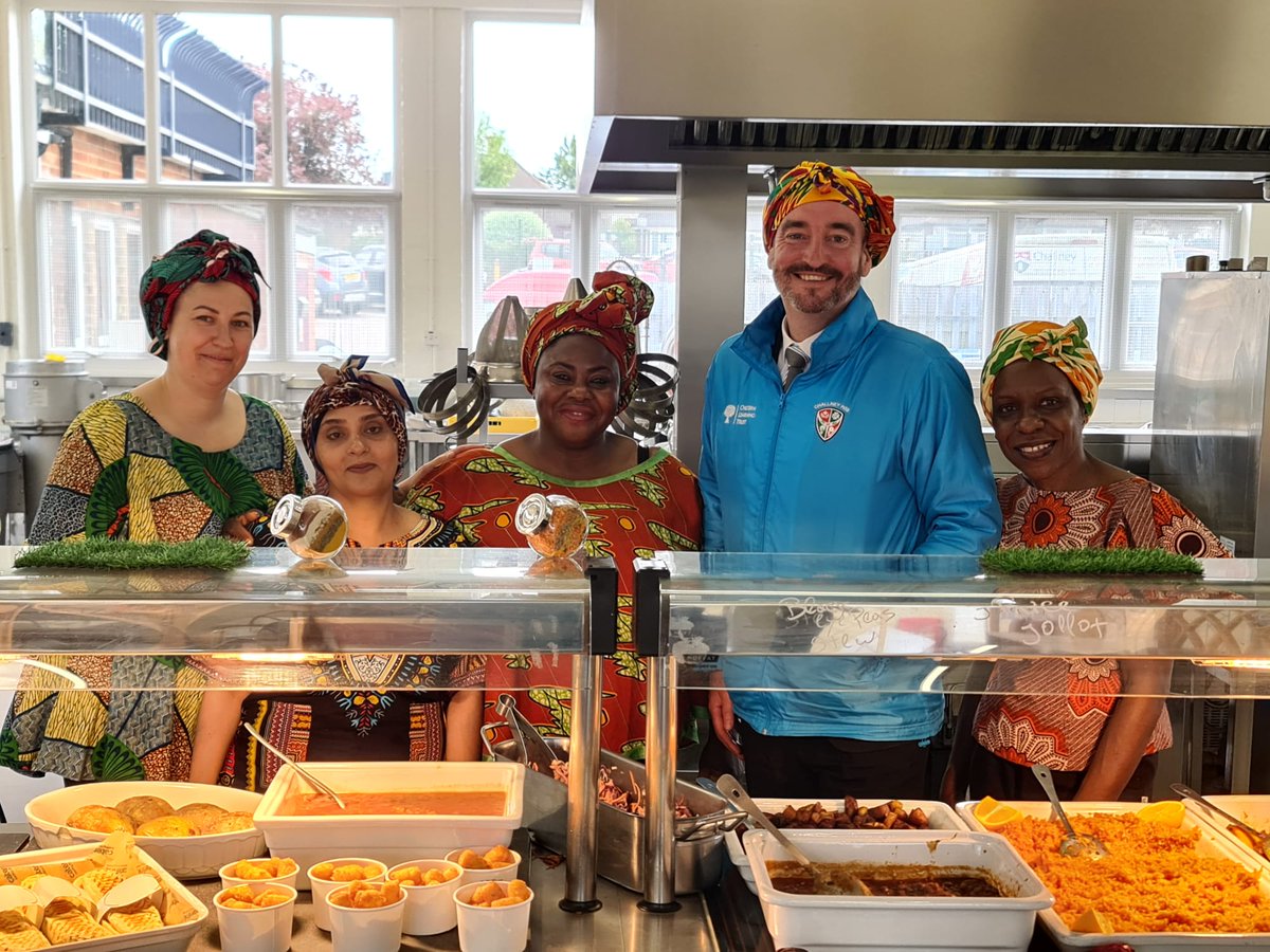 Today we are celebrating #africanday with a delicious lunch menu - what a superb and exciting end of term week! #Diversity #Culture @TNugloze