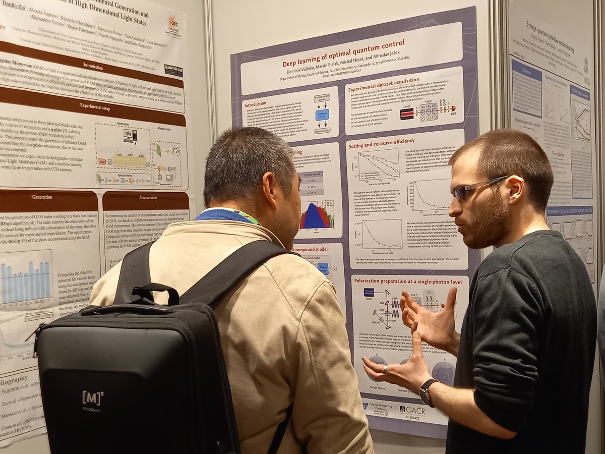 The poster sessions of QuantumMatter 2023 @QuantumConf have provided several stimulating discussions.
@OpticsOlomouc @QuantumHedgehog