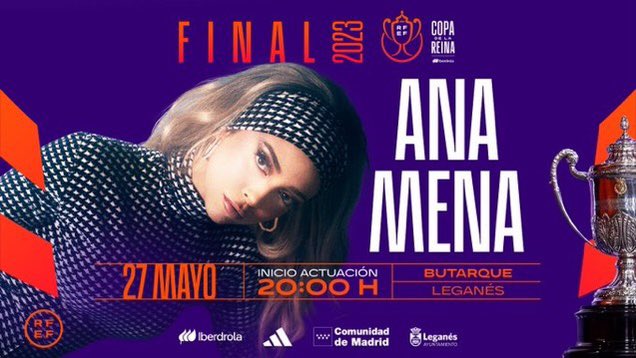 🎟️Sorteamos 5 entradas dobles para la final de la #CopaDeLaReina y el concierto de <a href="/AnaMenaMusic/">Ana Mena</a>

Bases
✔️Seguir la cuenta <a href="/RFFM_oficial/">RFFM</a>
✔️Etiqueta cuatro amig@s
✔️Suscríbete al canal RFFM Play en YouTube
✔️RT

✅Ganadores Sábado 27 a las 12:00AM (Estar atentos)

#EntradasRFFM