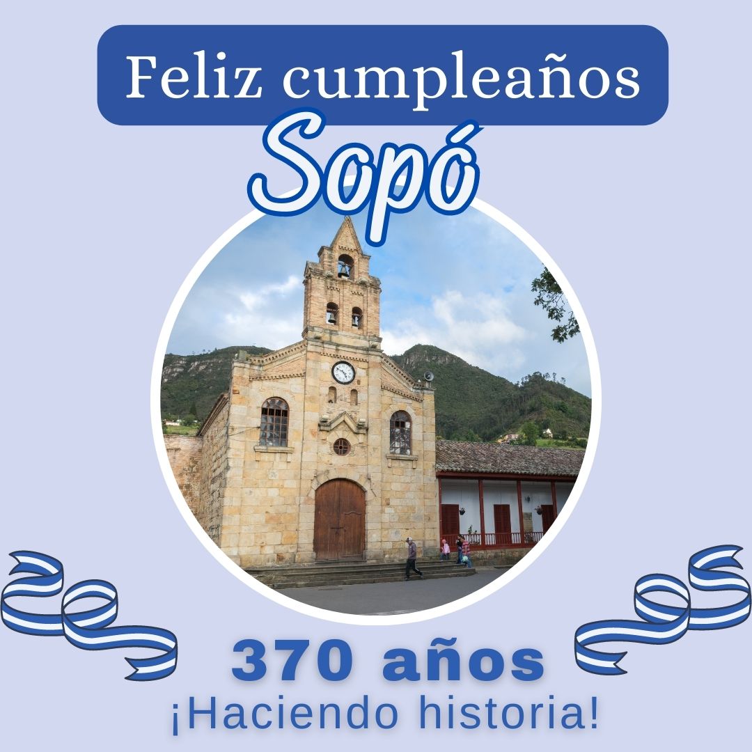 concejodesopo's tweet photo. #𝗖𝘂𝗺𝗽𝗹𝗲𝗮𝗻̃𝗼𝘀𝗗𝗲𝗦𝗼𝗽𝗼́ ☀️🎊❤💙 || Nuestro corazón late fuerte y con amor, por esta tierra hermosa, única, rodeada de hermosos paisajes y donde vive gente trabajadora, soñadora, alegre y que día a día hace de Sopó el mejor lugar para vivir.
¡FELIZ CUMPLEAÑOS SOPÓ! https://t.co/Rf0ufJENuU