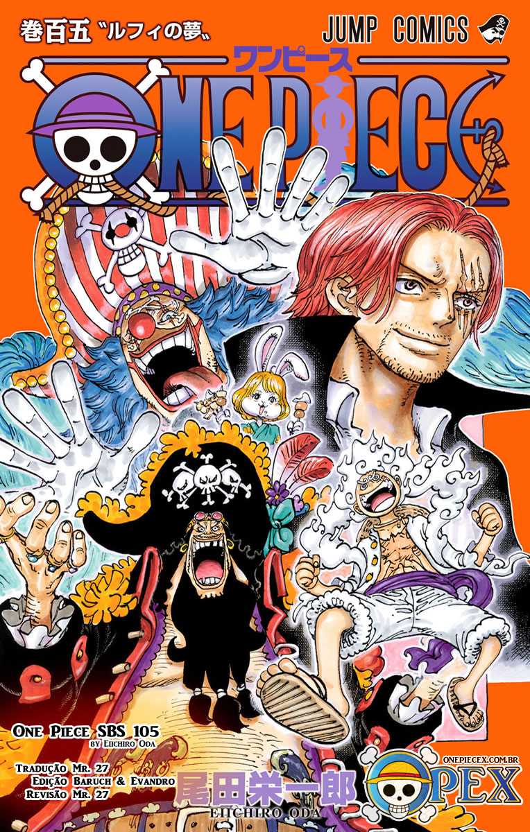 One Piece Ex  OPEX on X: [#ONEPIECE] SBS VOL. 105 EM PT-BR