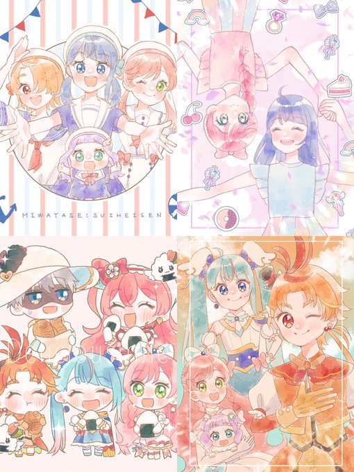 #1日でフォロワー何人増えるかチャレンジ ひろプリ中心に水彩風のプリキュアを描いてます!よろしくお願いします!