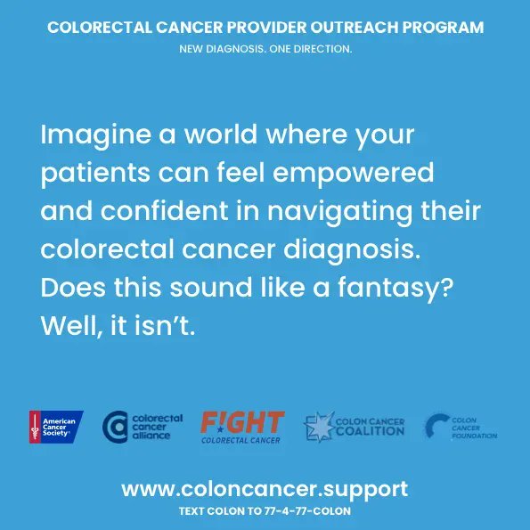 Imagine the peace of mind you can offer your patients after a colorectal diagnosis! You can provide them with clear direction and top-notch care, all without extra costs. Let's make a difference in patient lives together! #ColorectalAwareness #PatientSupport

__________________