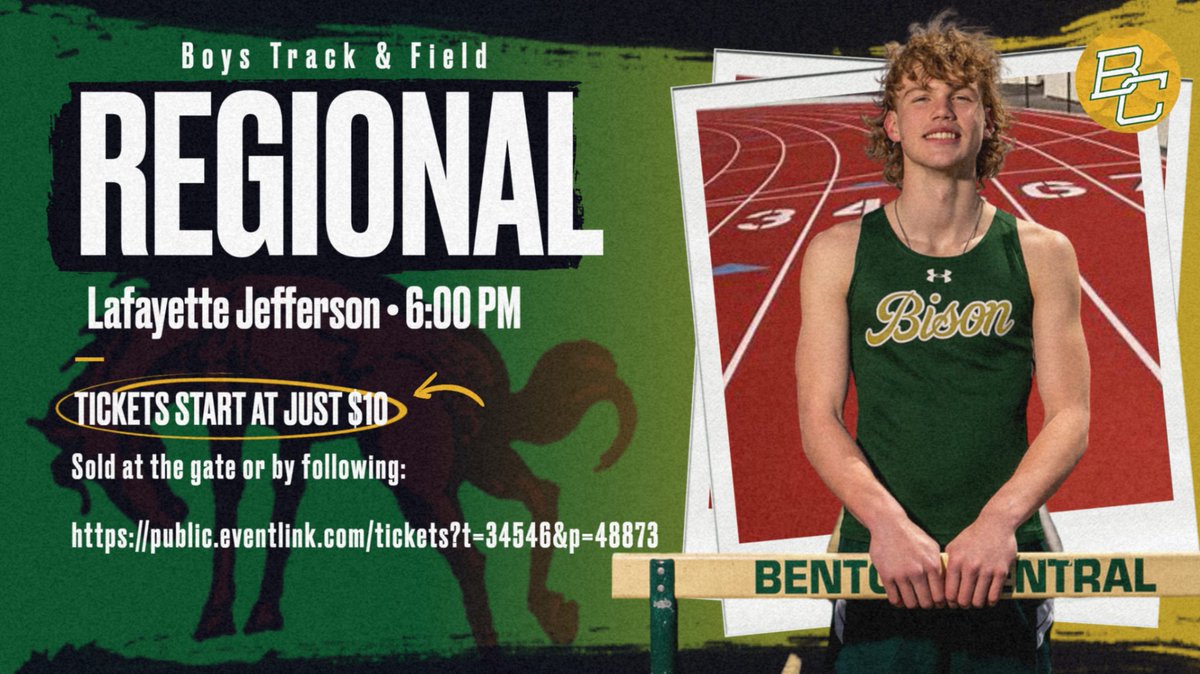 Good Luck to Jacob Lewellen has he competes in the 110 m High Hurdles and 300 m hurdles tonight at Lafayette Jefferson Track Regional.