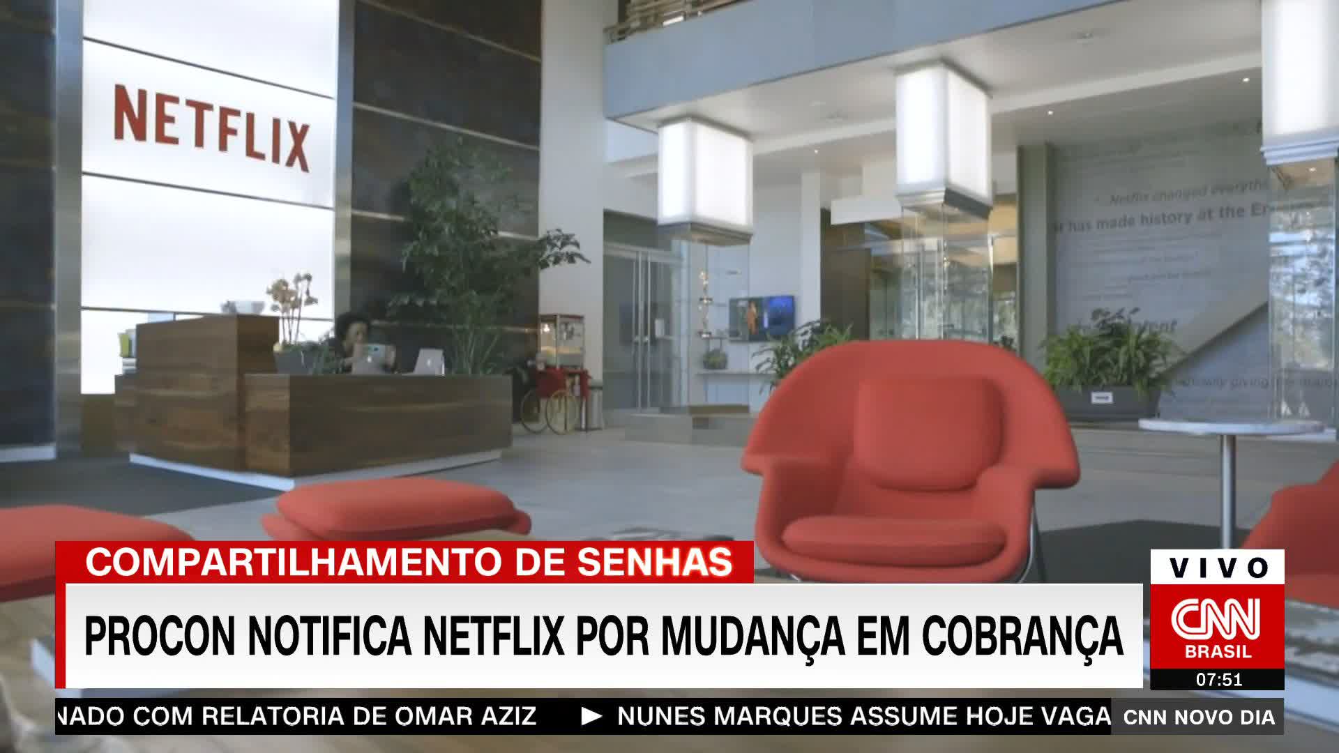 Procon-SP notifica Netflix sobre cobrança de taxa para usuário