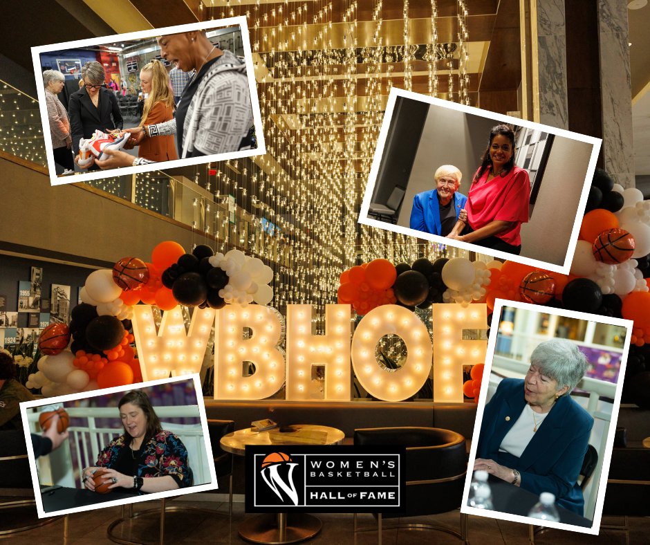 WBHOF's tweet photo. ✨Still dreaming over #WBHOFInduction2023✨
Enjoy this throwback collage of our 2023 #WBHOFamers
#WBHOF #WBHOFamer #HonorCelebratePromote https://t.co/4q5WKywHWY