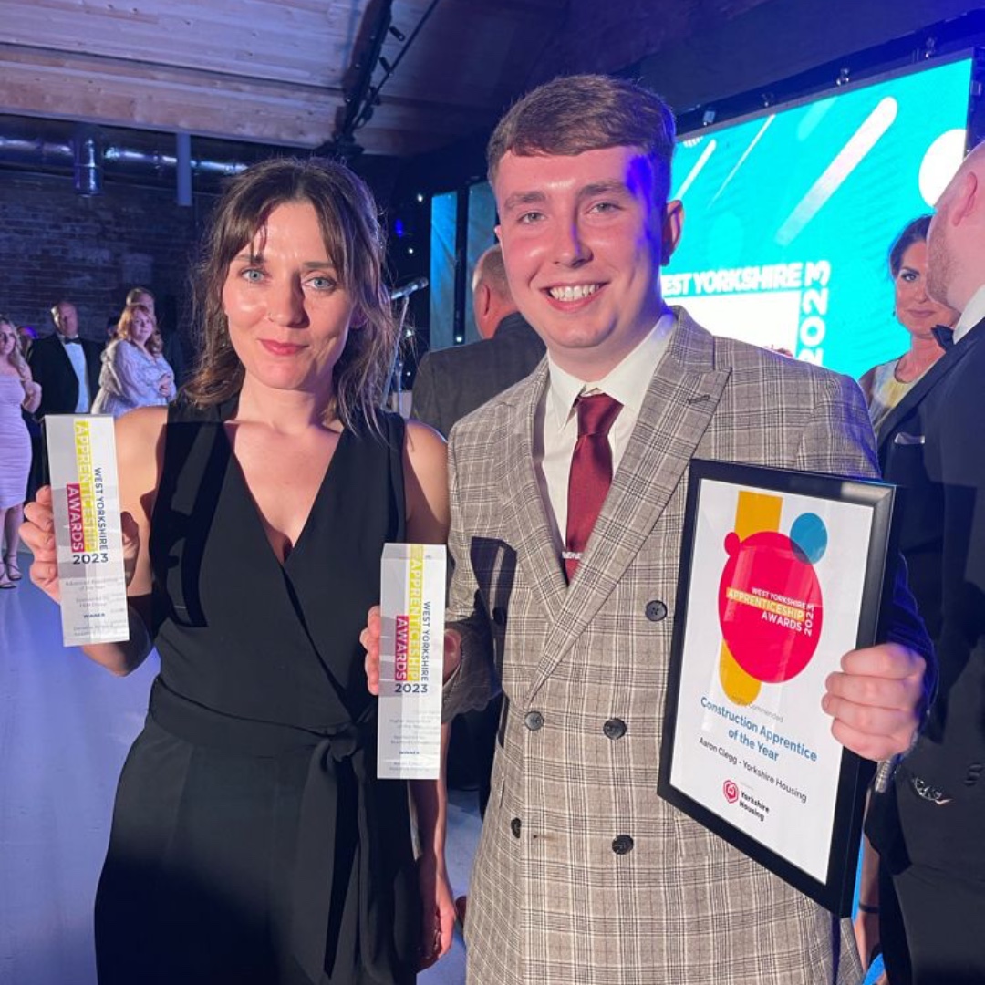 They've only gone and done it! 🤩

Our awesome apprentices Aaron and Danielle were both winners at last night's #WestYorkshireApprenticeshipAwards 🏆

They won three awards between them and we couldn't be more proud!

Find out more here:
ow.ly/42On50OwnIw