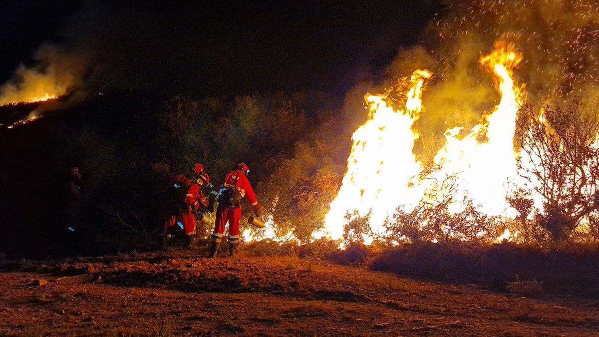 UMEgob's tweet image. La colaboración en la lucha contra incendios forestales es fundamental 🤝

Por ello, el #BIEM4 realiza ejercicios conjuntos en el Campo de Maniobras de Agoncillo (La Rioja) con @briflubia y Cuadrilla de Acción Rápida de IIFF #CARIF de @lariojaorg

#StopIncendios🔥